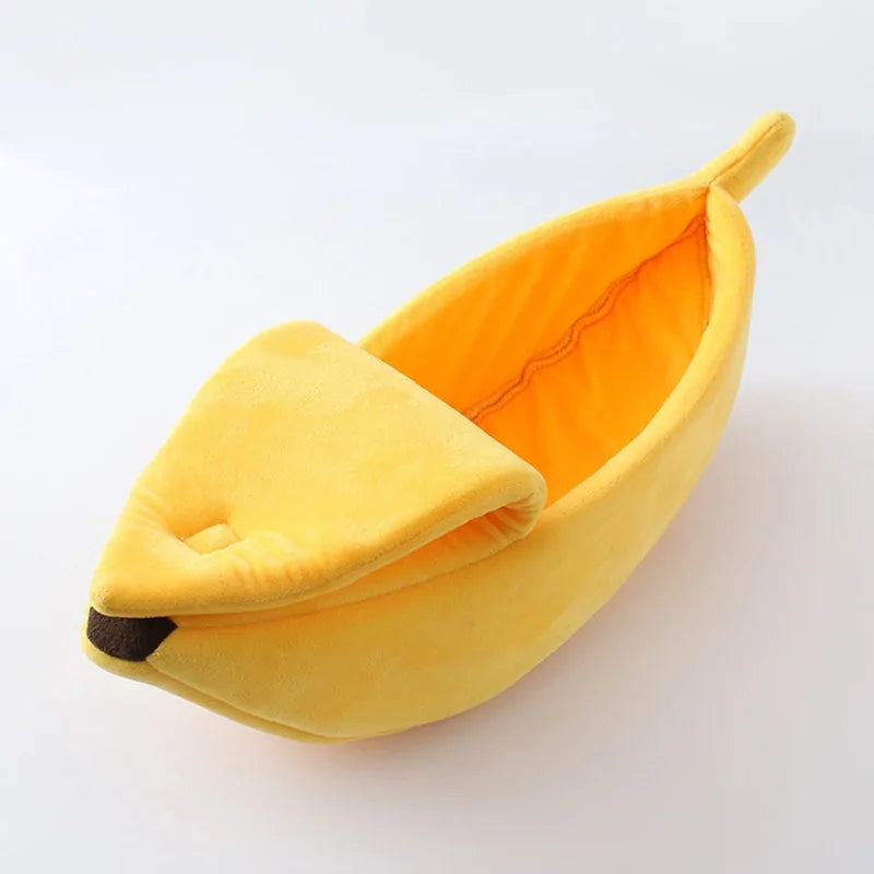 Banana Pet Bed House Cushion