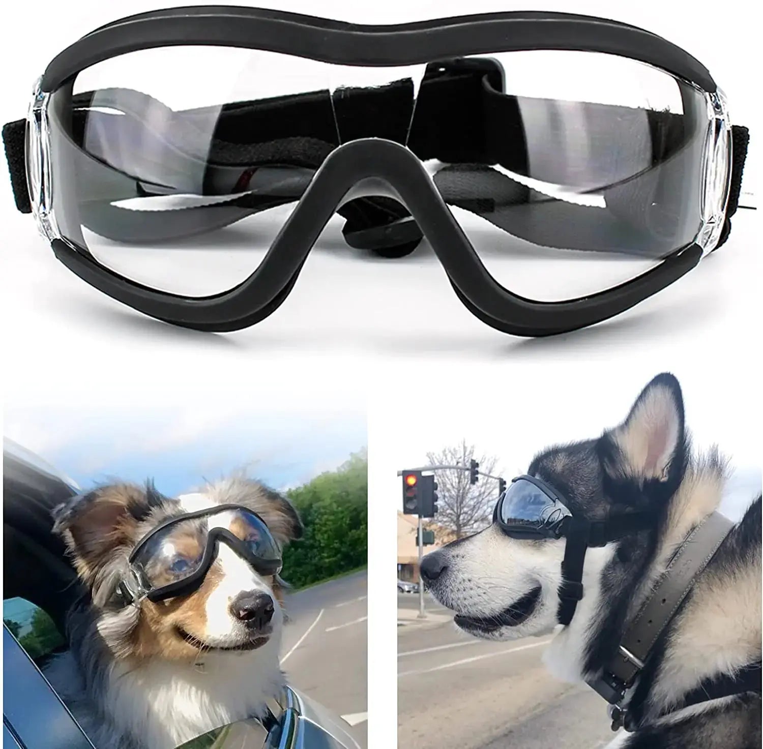 Adjustable Strap Dog Goggles - Doginoe 