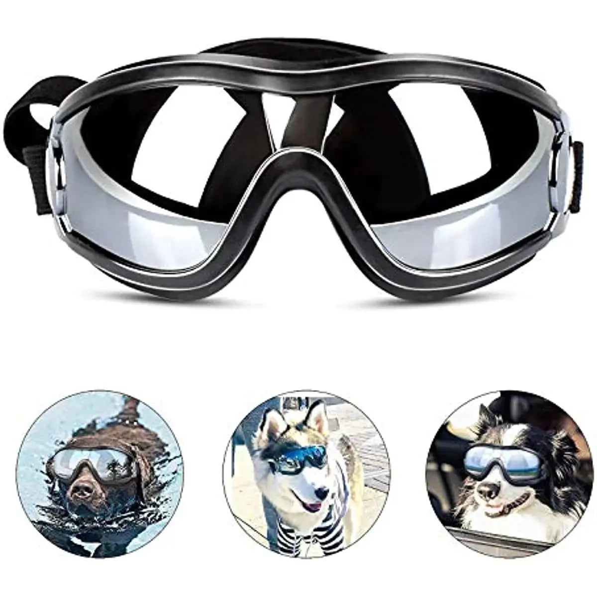 Adjustable Strap Dog Goggles - Doginoe 