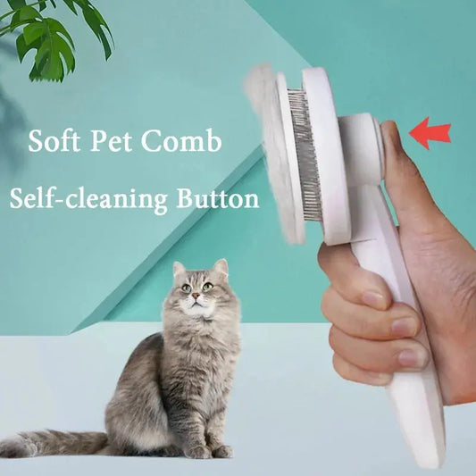 Brush Pet Comb Hair Removes - Doginoe