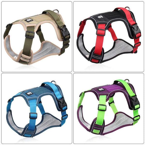 Adjustable Dog Harness Walking Chest Vest